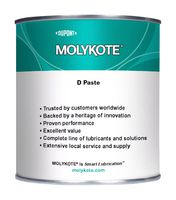 Molykote Molykote D, 400Ml D Anti-Seize Paste, Can, 400Ml