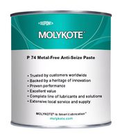 Molykote Molykote P-74, 1Kg P-74 Anti-Seize Paste, Can, 1Kg