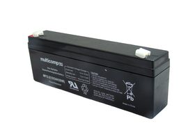 Multicomp Pro Mp12-2 Rechargeable Batt, 2Ah, 12V, Lead Acid