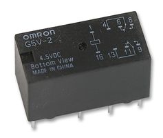 Omron Electronic Components G5V-2 4 Dc5 Relay, Signal, Dpdt, 30Vdc, 2A