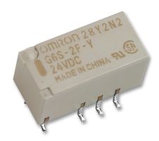 Omron Electronic Components G6S-2Fy  Dc12 Relay, Signal, Dpdt, 30Vdc, 2A