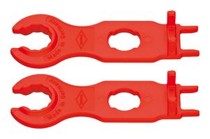 Knipex 97 49 66 2 Mounting Tool, Mc4 Solar Cable Conn