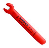 Knipex 98 00 1/4 Open End Wrench, 1/4, 108Mm L, 15Deg