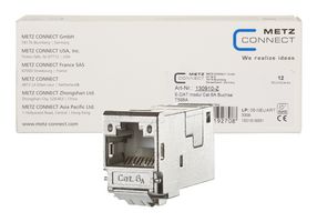 Metz Connect 130910-Z Modular Conn, 8P8C, Rj45 Jack, Cat6A