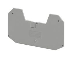 Phoenix Contact 1329517 End Cover, 90.6 X 2.2 X 51.4Mm, Grey