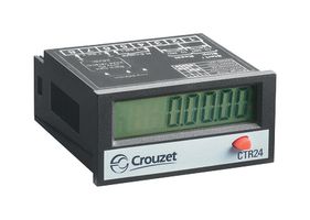 Crouzet 87622170.. Hour Meter, Lcd, 8Digit, 10-250V