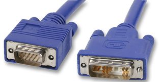 Vdc Dvi/vga 3M Lead, Dvi-A To Vga, Blue, 3M