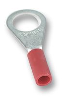 Jst (Japan Solderless Terminals) Fvgs8-1 (Lf) K Crimp Terminal, Ring, 8Mm, Red, Pk100