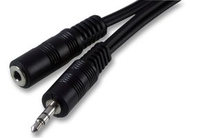 Pro Signal 1Tt-105 Lead, 3.5Mm Stereo, M-F, Ext'n, 5M