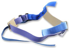 TOE GROUNDER, BLUE, D'RING; Grounder Type -; Grounder Colour Blue; Resistance -; Strap Material Rubber; Fastening Type -; Product Range -; SVHC No SVHC (17-Dec-2015); Colour Blue; End To End Resistance 1Mohm; End To Ground Resistance 1Mohm; Lead Length 36
