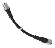 Banner Engineering Mqdec-406Ss Sensor Cord, 4P M12 Plug-Rcpt, 6Ft