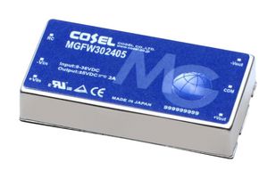 Cosel Mgfw304805 Dc-Dc Converter, 5V/-5V, 2A