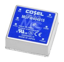 Cosel Mgfw402412 Dc-Dc Converter, 12V/-12V, 1.7A