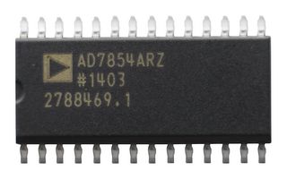 Analog Devices Ad7854Arz Adc, 12Bit, 200Ksps, Parallel, Soic-28