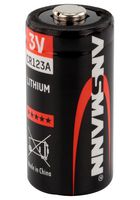 Ansmann 5020012. Battery, Lithium, Cr123A, 3V