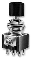 Knitter-Switch Mps203R Pushbutton Switch, 2Pole