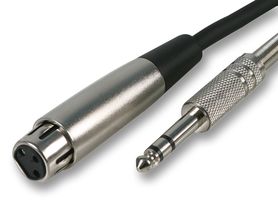 Pro Signal Psg01345 Cable Assy, Stereo Plug-Xlr Socket, 5M