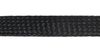 Pro Power Pp-25-0 Sleeving, Braid, Black, 25M