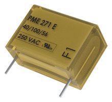 Kemet Pme271E622Kr30 Cap, 0.22Μf, 10%, Paper, Radial