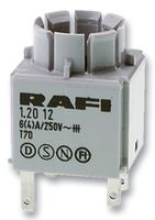 Rafi 1.20.122.021/0000 Contact Block, Standard, 1No/1Nc