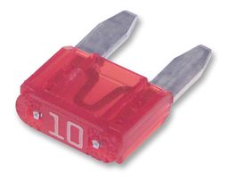 Littelfuse 0297010.wxnv Fuse, Blade, 10A, 32 V, Fast Acting