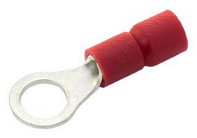 Multicomp Pro Rve1-3.2 Crimp Terminal, Ring, 3.2Mm, Red, Pk100