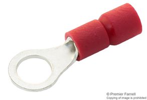 Multicomp Pro Rve1-5 Crimp Terminal, Ring, 5Mm, Red, Pk100