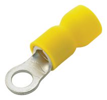 Multicomp Pro Rve5-5 Crimp Terminal, Ring, 5Mm, Yellow, Pk100