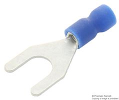 Multicomp Pro Sve2-3.2 Crimp Terminal, Fork, 3.2Mm, Blue, Pk100