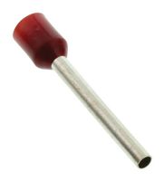 Multicomp Pro E1518-L-Red Ferrule, 16Awg, 24.5Mm, Nylon, Red,pk100