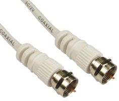 Pro Signal 2Fw-02 Lead 2M F Type M-M Wht