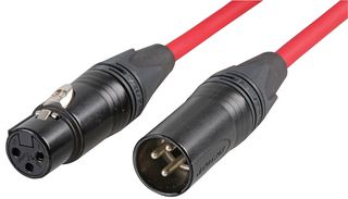 Neutrik Cpm3Fm-Rt-Cs Lead, Xlr Plg-Skt, Red, 3M