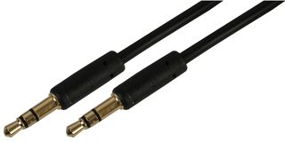 Pro Signal Psg3067-5M 3.5Mm Lead, Stereo, Slim, Black 5M