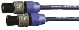 Van Damme 102-673-363 Speakon Lead, 2X2.5Mm, 30M, Blue