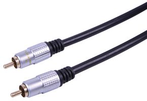 Pro Signal Psg08876 Phono Plug To Plug Lead - 1.5M