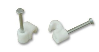 Unifix Zzv44180 Cable Clip Round White 6.00Mm 100/box