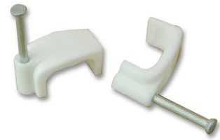 Unifix Zzv42408 Cable Clip Twin & Earth Wht 10Mm 100/pk