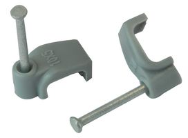 Unifix Zzv44163 Cable Clip Twin & Earth Gry 2.5Mm 100/pk