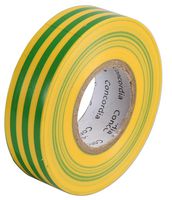 Concordia Technologies Ait1920G/y Single Insulation Tape Grn/yel 19Mm X 20M