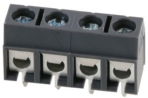 Imo Precision Controls 20.501M/4 Terminal Block, Wire To Brd, 4Pos, 14Awg