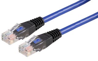 Pro Signal Psg90743 Lead, Cat 5E Crossover, 0.5M, Blue