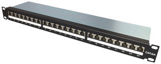 Tuk Sgf24. Patch Panel, 24 Port, 1U, Cat6A