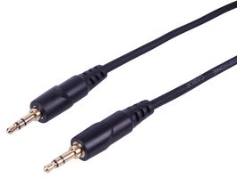 Pulse Pls00627 Audio Lead, 3.5 Stereo Jack, 1.0M