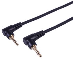 Pulse Pls00640 Lead, 90Deg 3.5 Stereo Jack, 0.5M