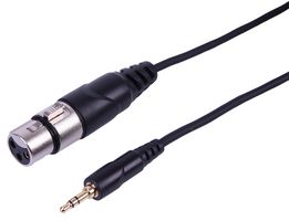 Pulse Pls00669 Lead, 3.5Mm St Jack - Xlr-F, 1.0M