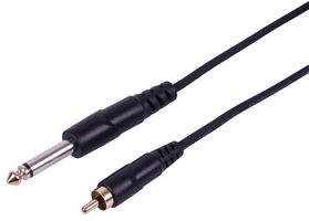 Pulse Pls00741 Lead, 6.35Mm Mono Jack - Rca, 2.0M