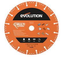 Evolution Md255Seg-Cs Grinding Disc, 6150Rpm, 22.23Mm Bore