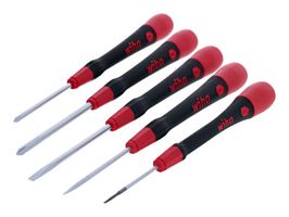 Wiha 26195 Screwdriver Set, Precision, 5Pcs