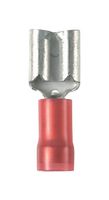 Panduit Dnf18-250-M Female Disconnect, 6.3Mm, 22-18Awg, Red