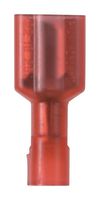 Panduit Dnf18-188Fib-M. Female Disconnect, 4.8Mm, 22-18Awg, Red